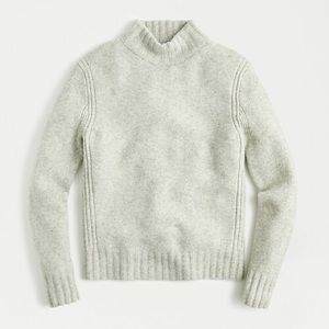 J Crew Point Sur Mockneck Sweater M